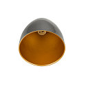 SLV 3-phase pendant luminaire PARA CONE 14 GU10 IP20, black dimmable