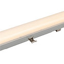 SLV damp-proof luminaire WATERPROOF V 600 ON-OFF CCT Switch, switchable, multipower, wired through IP66, grey 