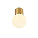 SLV ceiling luminaire VARYT without shade E14 IP44, brass dimmable