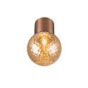 SLV ceiling luminaire VARYT without shade E14 IP44, copper dimmable
