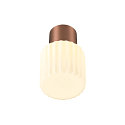 SLV ceiling luminaire VARYT without shade E14 IP44, copper dimmable