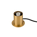 table lamp VARYT round, without shade E14, brass dimmable