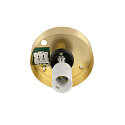 SLV ceiling luminaire SUN 30 round E27 IP20, gold dimmable