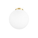 SLV ceiling luminaire SUN 30 round E27 IP20, gold dimmable