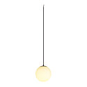 pendant luminaire SUN 20 with open cable, ball shaped E27 IP20, dimmable