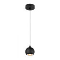 SLV pendant luminaire LIGHT EYE� 90 GU10 IP20, black dimmable
