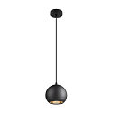pendant luminaire LIGHT EYE� 150 GU10 IP20, black dimmable