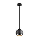 SLV pendant luminaire LIGHT EYE� 150 GU10 IP20, black dimmable