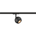 1-phase spot LIGHT EYE� 90 swivelling, rotatable GU10 IP20, black dimmable