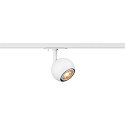 1-phase spot LIGHT EYE� 90 swivelling, rotatable GU10 IP20, white dimmable