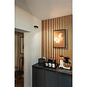 SLV wall and ceiling luminaire PURI 2.0 - CONE GU10 IP20, black dimmable