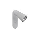 SLV wall and ceiling luminaire PURI 2.0 - DOME square, with switch GU10 IP20, grey dimmable