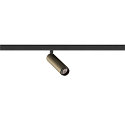 SLV track spot GRIP! S 48V DALI swivelling, for VDU workstation, DALI controllable IP20, bronze, mat dimmable