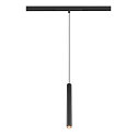 SLV pendant luminaire GRIP! S 48V DALI DTW for VDU workstation, DALI controllable, Dim-To-Warm IP20, black dimmable