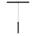 SLV pendant luminaire GRIP! S 48V DALI DTW for VDU workstation, DALI controllable, Dim-To-Warm IP20, black dimmable