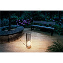 SLV outdoor floor lamp GRID SUN IP44/IP65, black 