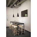 SLV pendant luminaire MAGICO 20 E27 IP20, black matt dimmable