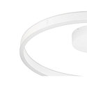 SLV wall and ceiling luminaire ONE DALI �60CM up / down, DALI controllable, CCT Switch, ring shape IP20, white dimmable
