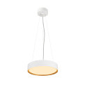 SLV wall and ceiling luminaire DECONA PHASE round, CCT Switch IP44, gold, white dimmable