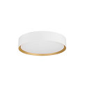 SLV wall and ceiling luminaire DECONA PHASE round, CCT Switch IP44, gold, white dimmable