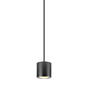 SLV pendant luminaire OCULUS PHASE DTW PVD round, Dim-To-Warm, adjustable IP20, bronze dimmable