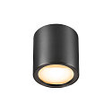 SLV ceiling luminaire OCULUS PHASE DTW round, Dim-To-Warm, adjustable IP20, bronze dimmable