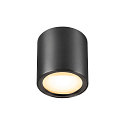 SLV ceiling luminaire OCULUS PHASE DTW round, Dim-To-Warm, adjustable IP20, bronze dimmable