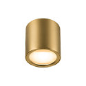 SLV ceiling luminaire OCULUS PHASE DTW round, Dim-To-Warm, adjustable, with lens optics IP20, brushed brass dimmable