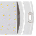SLV wall and ceiling luminaire OUTDOOR BULKHEAD V 360 CCT Switch, impact resistant, switchable IP65, white, lacquered 
