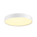 ceiling luminaire DECONA 42 CL round, suitable for VDU workstation IP44, white, lacquered dimmable