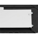 SLV ceiling luminaire DECONA 42 CL round, suitable for VDU workstation IP44, black, lacquered dimmable
