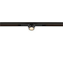 SLV track spot FIXT-IT! round, built-in version, suitable for VDU workstation IP20, gold, black, lacquered dimmable