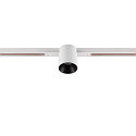 SLV track spot FIXT-IT! round, built-in version, suitable for VDU workstation IP20, black, white, lacquered dimmable