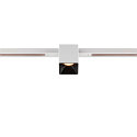 track spot FIXT-IT! round, built-in version, suitable for VDU workstation IP20, black, white, lacquered dimmable
