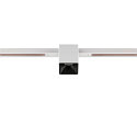 SLV track spot FIXT-IT! round, built-in version, suitable for VDU workstation IP20, black, white, lacquered dimmable