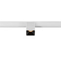 track spot FIXT-IT! round, surface-mounted version, suitable for VDU workstation IP20, black, white, lacquered dimmable