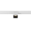 track spot FIXT-IT! round, surface-mounted version, suitable for VDU workstation IP20, black, white, lacquered dimmable