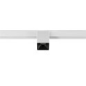 SLV track spot FIXT-IT! round, surface-mounted version, suitable for VDU workstation IP20, black, white, lacquered dimmable
