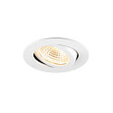 ceiling recessed luminaire NEW TRIA� 68 AIRTIGHT suitable for VDU workstation IP23, white, lacquered dimmable