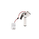SLV ceiling recessed luminaire GRIP!S cylindrical, suitable for VDU workstation IP20, black, white, lacquered dimmable