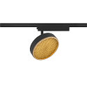 1-phase spot GRIP! FLAT CCT Switch, cardanic swivelling IP20, gold, black dimmable