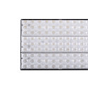 SLV 3-phase spot SIGHT PANEL square, suitable for VDU workstation IP20, black, lacquered 
