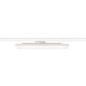 3-phase spot SIGHT PANEL square, suitable for VDU workstation IP20, white, lacquered dimmable
