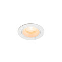 ceiling recessed luminaire NUMINOS� XS round, suitable for VDU workstation IP20, white, lacquered dimmable