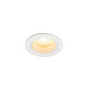 ceiling recessed luminaire NUMINOS� XS round, suitable for VDU workstation IP20, white, lacquered dimmable