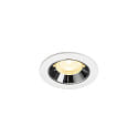 ceiling recessed luminaire NUMINOS� XS suitable for VDU workstation IP20, white dimmable