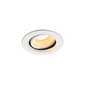 ceiling recessed luminaire NUMINOS� MOVE XS round, suitable for VDU workstation IP20, white, lacquered dimmable