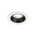 ceiling recessed luminaire NUMINOS� S suitable for VDU workstation IP20, black, white dimmable