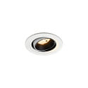 ceiling recessed luminaire NUMINOS� MOVE S swivelling, suitable for VDU workstation IP20, black, white dimmable