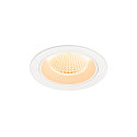 ceiling recessed luminaire NUMINOS� M round, suitable for VDU workstation IP20, white, lacquered dimmable